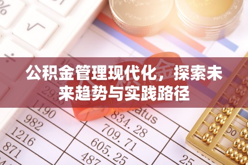 双台子公积金管理现代化，探索未来趋势与实践路径