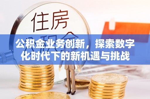 双台子公积金业务创新，探索数字化时代下的新机遇与挑战