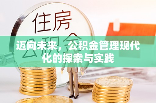 双台子迈向未来，公积金管理现代化的探索与实践