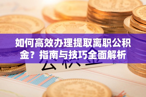 双台子如何高效办理提取离职公积金？指南与技巧全面解析