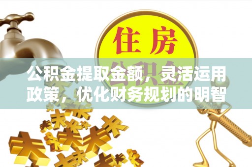 双台子公积金提取金额，灵活运用政策，优化财务规划的明智选择