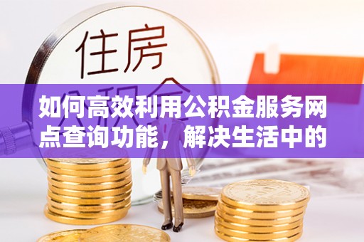 双台子如何高效利用公积金服务网点查询功能，解决生活中的资金难题