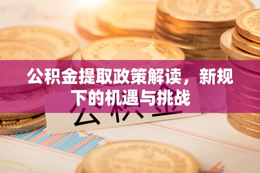 双台子公积金提取政策解读，新规下的机遇与挑战