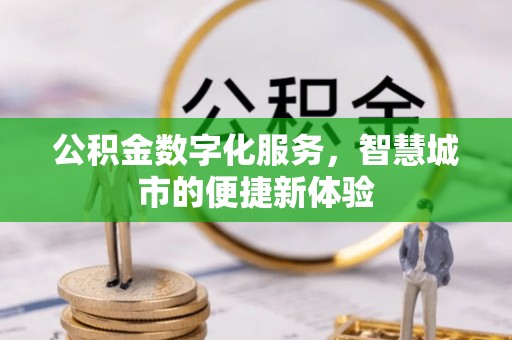 双台子公积金数字化服务，智慧城市的便捷新体验