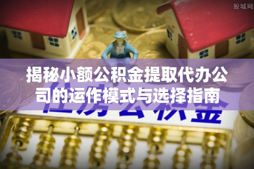 双台子揭秘小额公积金提取代办公司的运作模式与选择指南