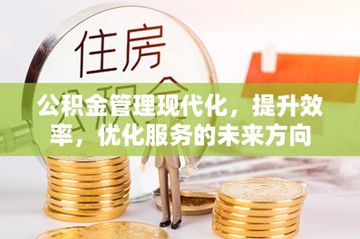 双台子公积金管理现代化，提升效率，优化服务的未来方向