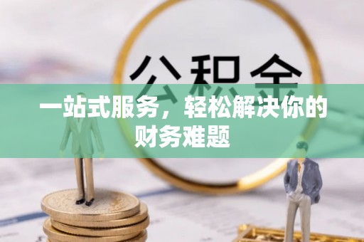 双台子一站式服务，轻松解决你的财务难题