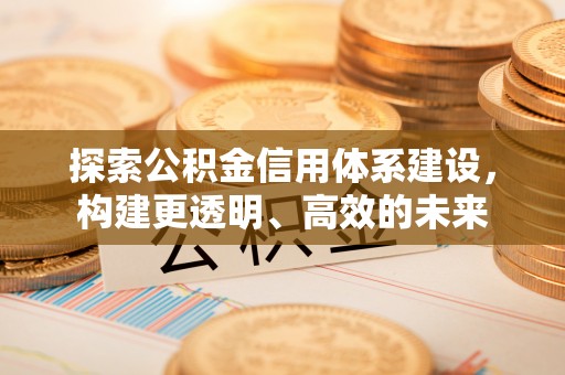 双台子探索公积金信用体系建设，构建更透明、高效的未来