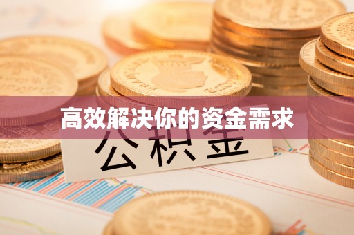双台子高效解决你的资金需求
