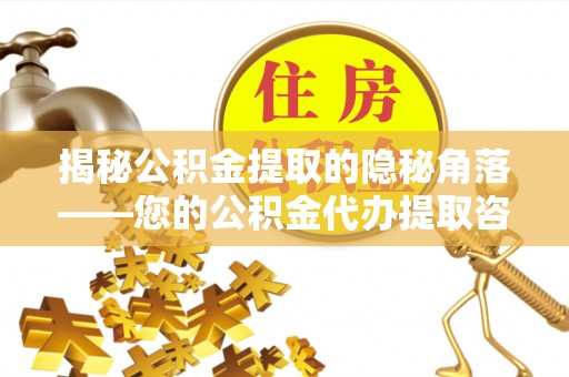 双台子揭秘公积金提取的隐秘角落——您的公积金代办提取咨询指南